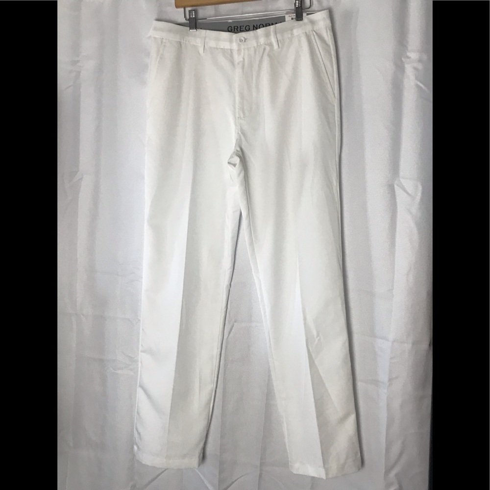 ATTACK LIFE Golf Flat Front Bright White 32x32 new - Picture 2 of 10